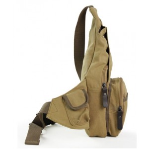 canvas One strap shoulder bag