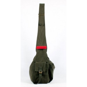 canvas messenger bag