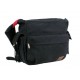 black men's weekday canvas messenger bag