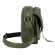 army green Mens small canvas shoulder bag