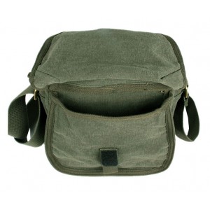 canvas messenger bag