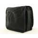 black IPAD mens canvas shoulder bag