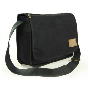 black canvas satchels