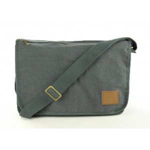 navy men's canvas satchels