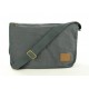 navy men's canvas satchels