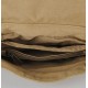 khaki Mens canvas shoulder bag