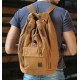 Boy backpacks