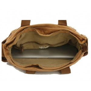 khaki Business messenger bag