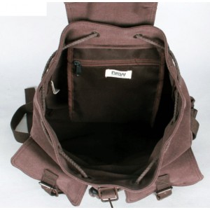 women's everyday backpack purse coffee