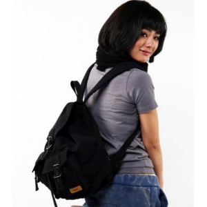 black women's everyday backpack purse