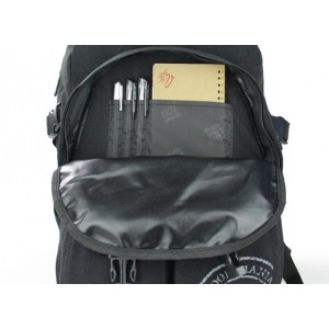 black Travel backpacks for men