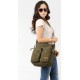 army green college messenger bags