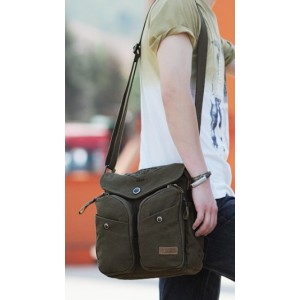 army green classic messenger bag