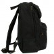 Unique backpack black
