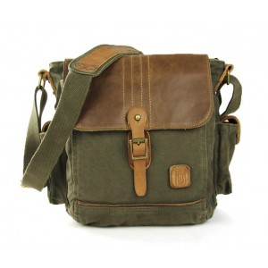IPAD mens canvas satchels, small canvas shoulder bag - YEPBAG