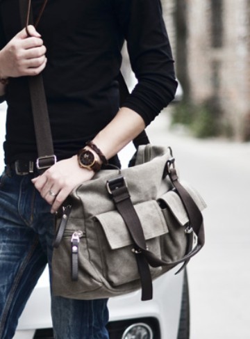 Cool messenger bags for men, summer canvas handbags - YEPBAG