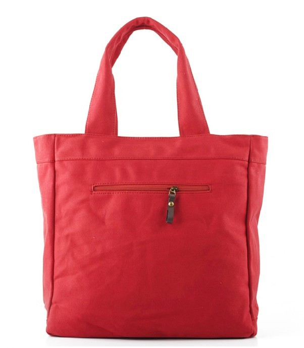 Canvas handbags purses, canvas tote with zipper - YEPBAG