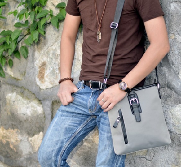 Ipad nylon messenger bag, shoulder bags for men - YEPBAG