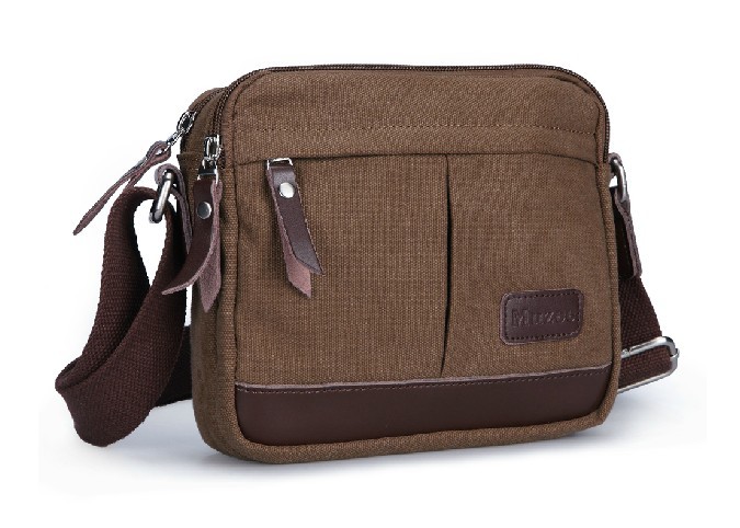 Fabric messenger bag, lightweight shoulder bag - YEPBAG