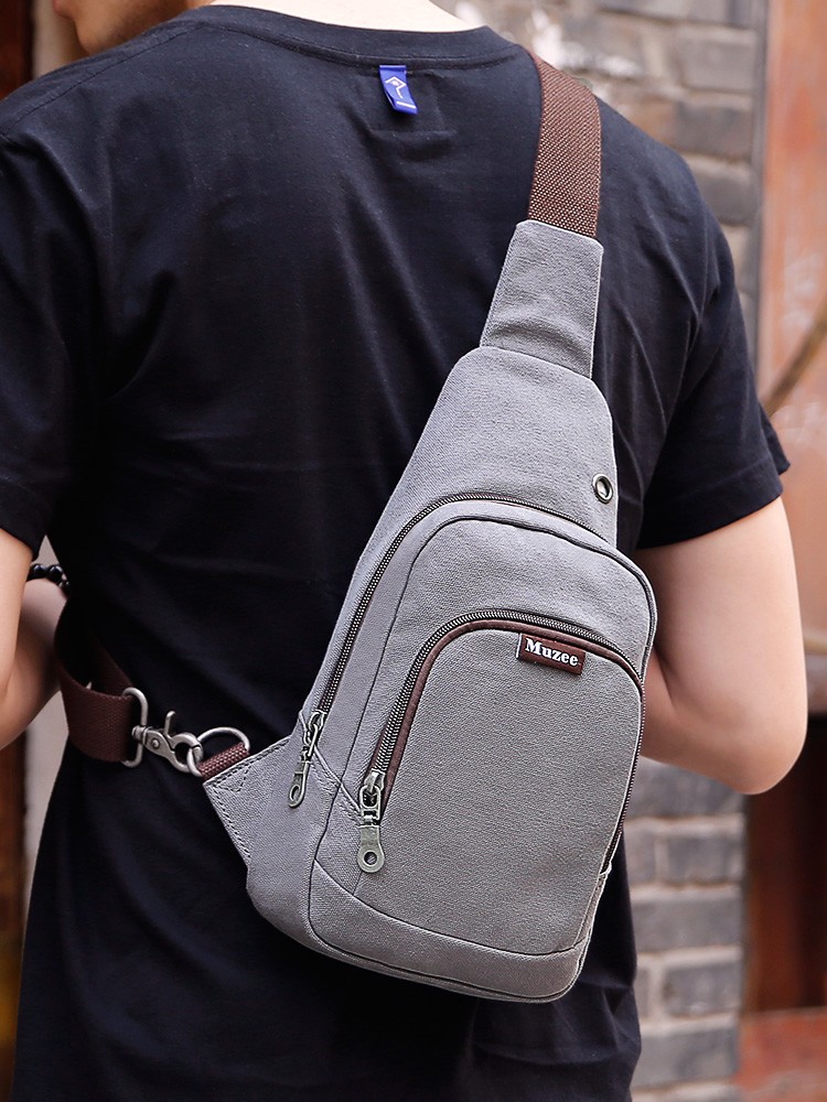 Small Single Shoulder Bag, Eco Friendly Chest Packs - YEPBAG