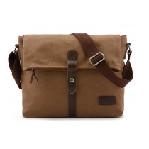 IPAD mens canvas satchels, canvas leather messenger bag - YEPBAG